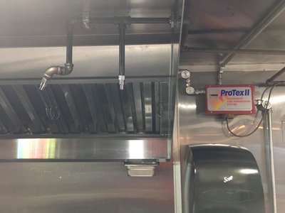Hood and Fire Supression in Used food Trailer Florida Hood and Fire Supression