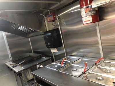 Interior of Food Trailer for Sale in Tampa Florida Interior of Food Trailer for Sale in Tampa Florida