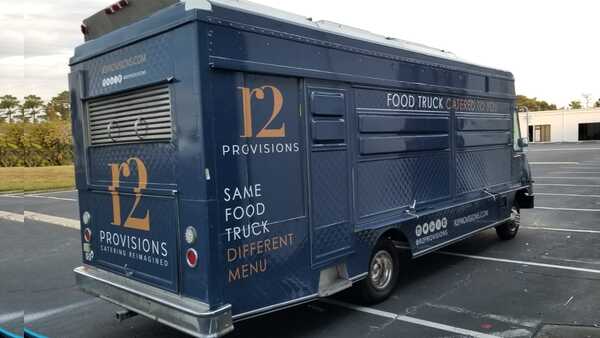 California Style Food Truck for sale in Tampa Exterior of Food Truck